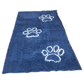 DGS Dirty Dog Doormat Runner Almond 60" x 30" x 2" (Color: Bermuda Blue)