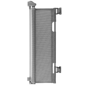 Retractable Baby Gate, Extends to 72.8 inch Wide, 31.3 inch Tall, with Security Lock, Easy to Use, Walk Through Without Tripping (Height: 33 inch, Width: 71 inch)